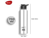 Pigeon Stainless Steel Inox Hydra 750 Drinking Water Bottle 700 ml - Silver